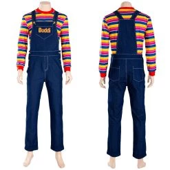 CosplaySky Child's Play Chucky Adult Halloween Carnival Suit Cosplay Costume New Arrivals