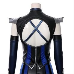CosplaySky Mortal Kombat 11 Kitana Outfit Halloween Carnival Suit Cospaly Costume