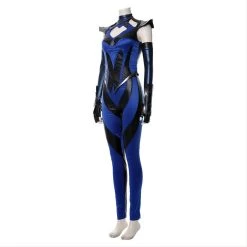 CosplaySky Mortal Kombat 11 Kitana Outfit Halloween Carnival Suit Cospaly Costume