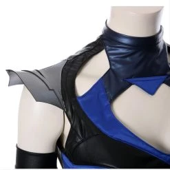 CosplaySky Mortal Kombat 11 Kitana Outfit Halloween Carnival Suit Cospaly Costume