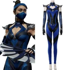 CosplaySky Mortal Kombat 11 Kitana Outfit Halloween Carnival Suit Cospaly Costume