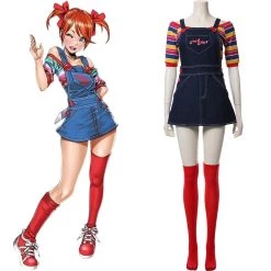CosplaySky Child's Play Glenn Adult Halloween Carnival Suit Cosplay Costume New Arrivals