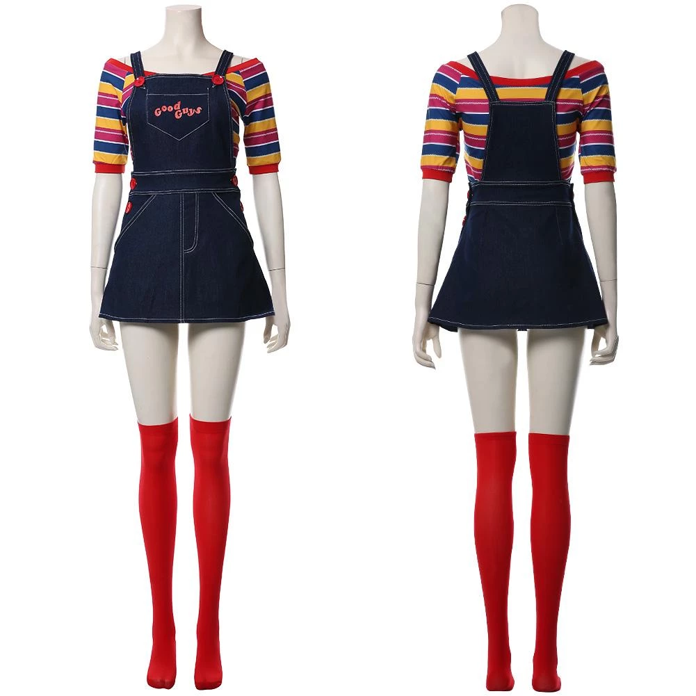 CosplaySky Child's Play Glenn Adult Halloween Carnival Suit Cosplay Costume New Arrivals 16 CosplaySky Child's Play Glenn Adult Halloween Carnival Suit Cosplay Costume New Arrivals