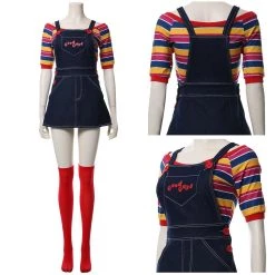 CosplaySky Child's Play Glenn Adult Halloween Carnival Suit Cosplay Costume New Arrivals 32 CosplaySky Child's Play Glenn Adult Halloween Carnival Suit Cosplay Costume New Arrivals