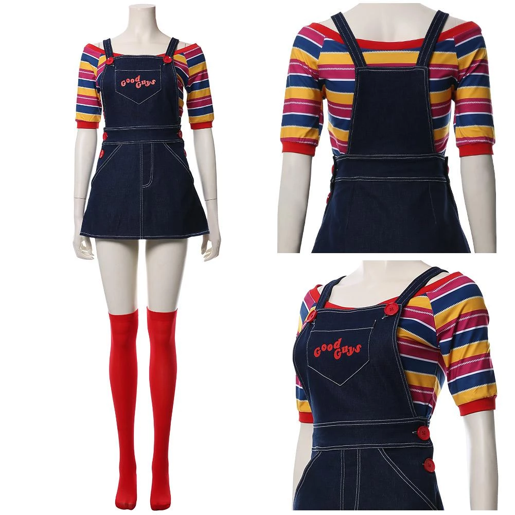 CosplaySky Child's Play Glenn Adult Halloween Carnival Suit Cosplay Costume New Arrivals 17 CosplaySky Child's Play Glenn Adult Halloween Carnival Suit Cosplay Costume New Arrivals