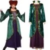 NewCosplay Hocus Pocus Winifred Sanderson Outfit Halloween Carnival Cosplay Costume
