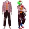 New Cosplaysky Movie Joker Joaquin Phoenix Arthur Fleck Jacket Cosplay Costume New Arrivals