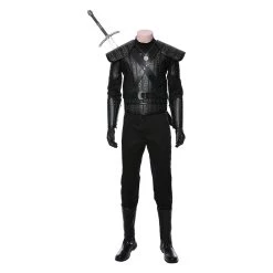 NewCosplay The Witcher Cavill Geralt Of Rivia Uniform Cosplay Costume New Arrivals