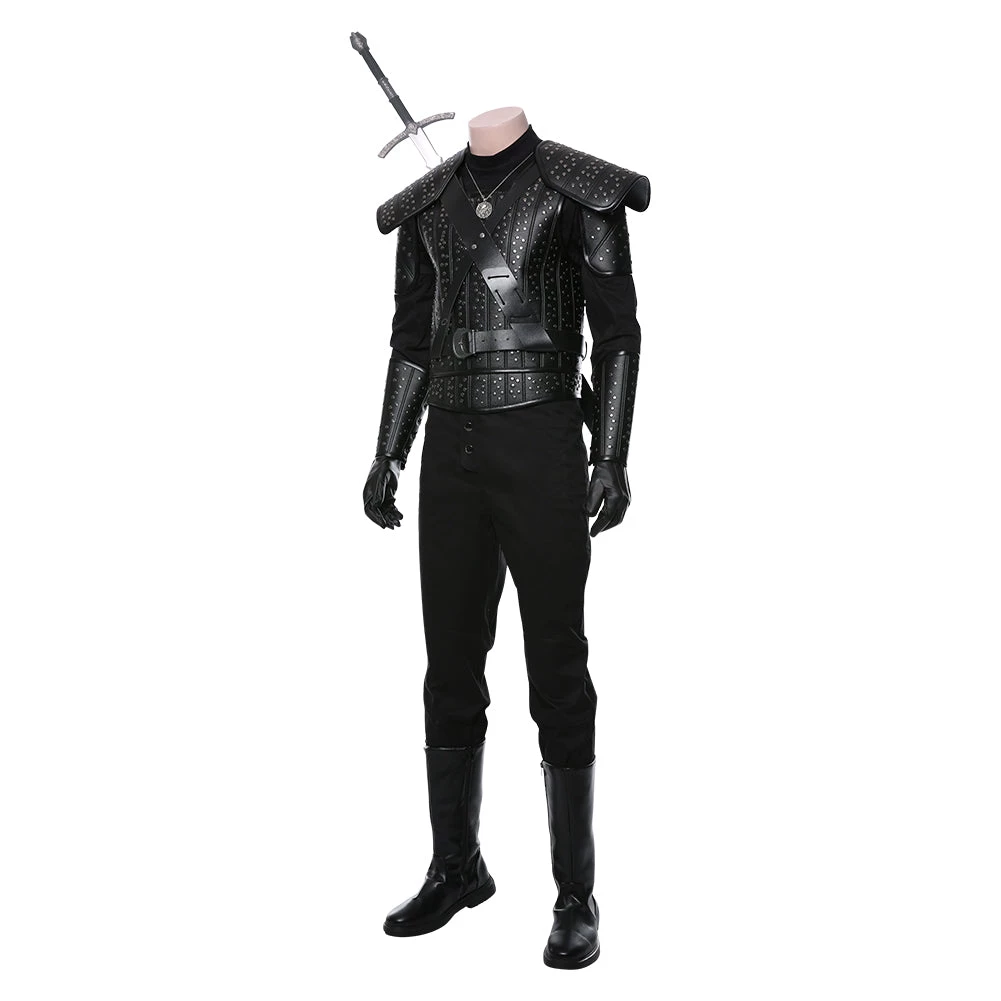 NewCosplay The Witcher Cavill Geralt Of Rivia Uniform Cosplay Costume New Arrivals 5 NewCosplay The Witcher Cavill Geralt Of Rivia Uniform Cosplay Costume New Arrivals