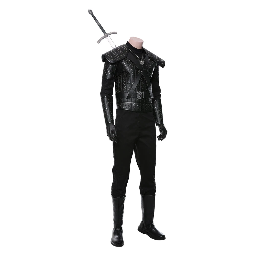 NewCosplay The Witcher Cavill Geralt Of Rivia Uniform Cosplay Costume New Arrivals 7 NewCosplay The Witcher Cavill Geralt Of Rivia Uniform Cosplay Costume New Arrivals