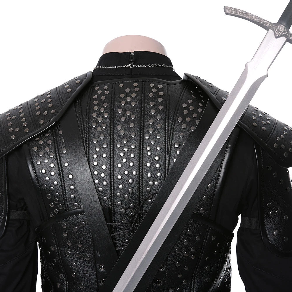 NewCosplay The Witcher Cavill Geralt Of Rivia Uniform Cosplay Costume New Arrivals 11 NewCosplay The Witcher Cavill Geralt Of Rivia Uniform Cosplay Costume New Arrivals