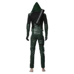 NewCosplay Green Arrow Season 8 Oliver Queen Outfit Cosplay Costume New Arrivals