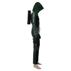 NewCosplay Green Arrow Season 8 Oliver Queen Outfit Cosplay Costume New Arrivals