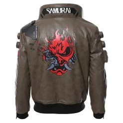 NewCosplay Cyberpunk 2077 Samurai Jacket Cosplay Costume
