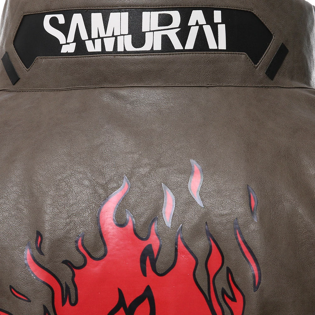 NewCosplay Cyberpunk 2077 Samurai Jacket Cosplay Costume 6 NewCosplay Cyberpunk 2077 Samurai Jacket Cosplay Costume