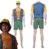 NewCosplay Stranger Things Season 3 Dustin Henderson Outfit Cosplay Costume New Arrivals