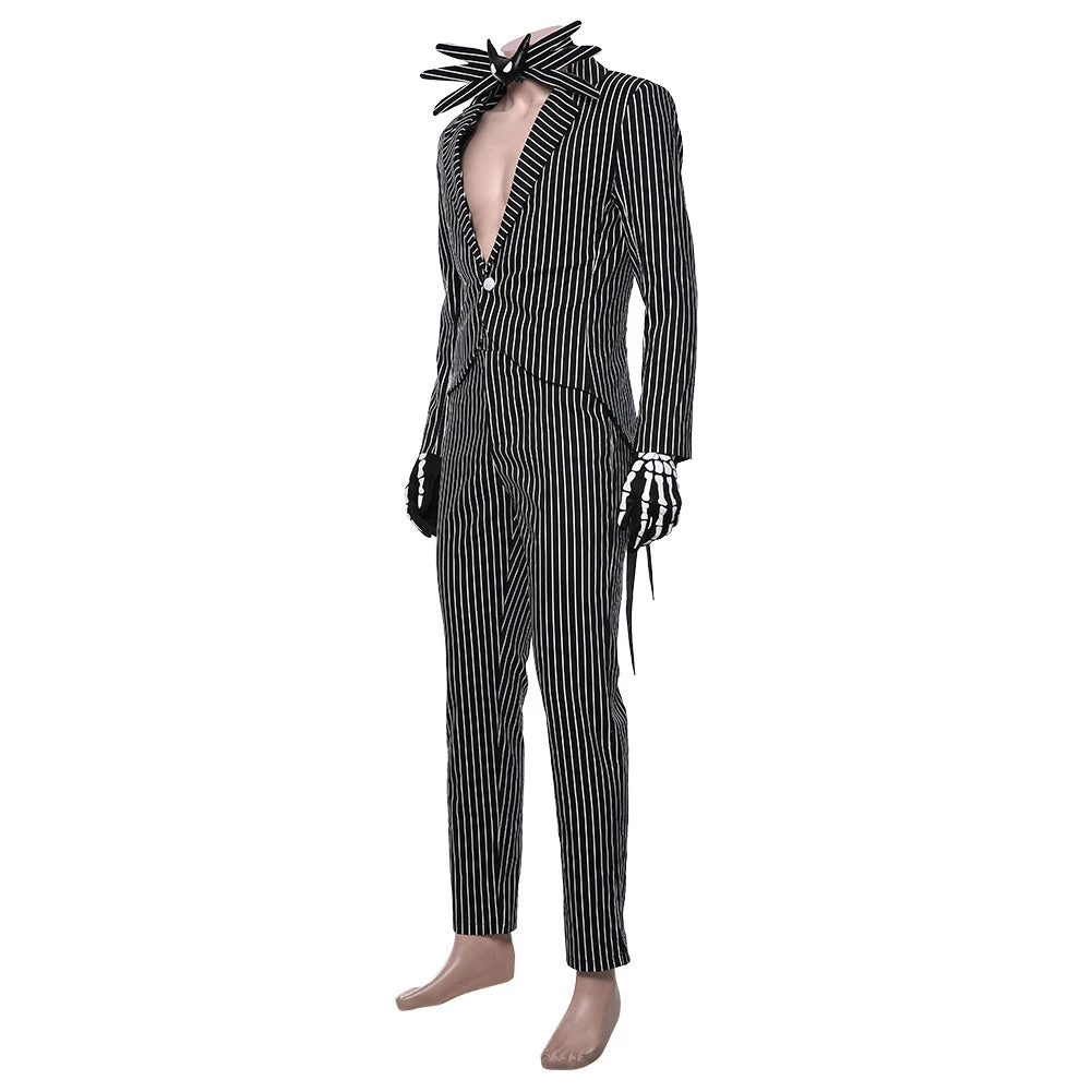 NewCosplay The Nightmare Before Christmas Jack Skellington Suit Cosplay Costume 7 NewCosplay The Nightmare Before Christmas Jack Skellington Suit Cosplay Costume