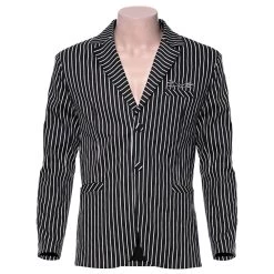 NewCosplay The Nightmare Before Christmas Jack Skellington Uniform Cosplay Costume