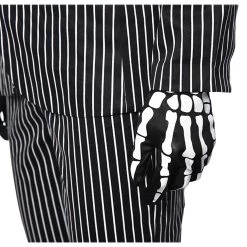 NewCosplay The Nightmare Before Christmas Jack Skellington Uniform Cosplay Costume