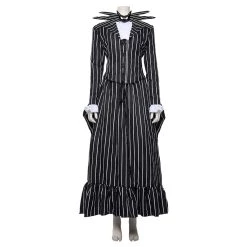 NewCosplay The Nightmare Before Christmas Jack Skellington Striped Outfit Cosplay Costume New Arrivals 13 NewCosplay The Nightmare Before Christmas Jack Skellington Striped Outfit Cosplay Costume New Arrivals