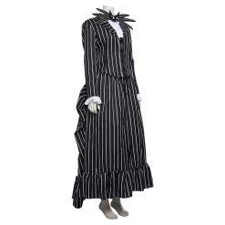 NewCosplay The Nightmare Before Christmas Jack Skellington Striped Outfit Cosplay Costume New Arrivals 16 NewCosplay The Nightmare Before Christmas Jack Skellington Striped Outfit Cosplay Costume New Arrivals