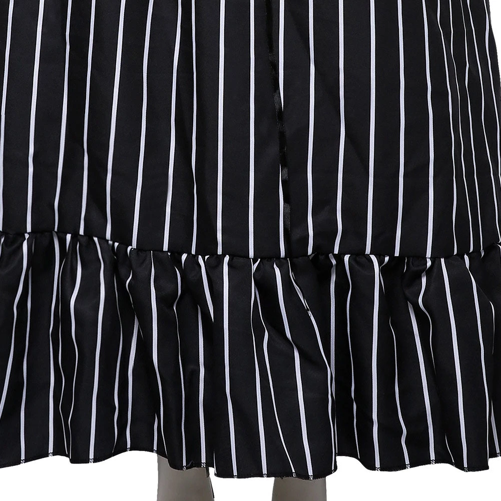 NewCosplay The Nightmare Before Christmas Jack Skellington Striped Outfit Cosplay Costume New Arrivals 10 NewCosplay The Nightmare Before Christmas Jack Skellington Striped Outfit Cosplay Costume New Arrivals