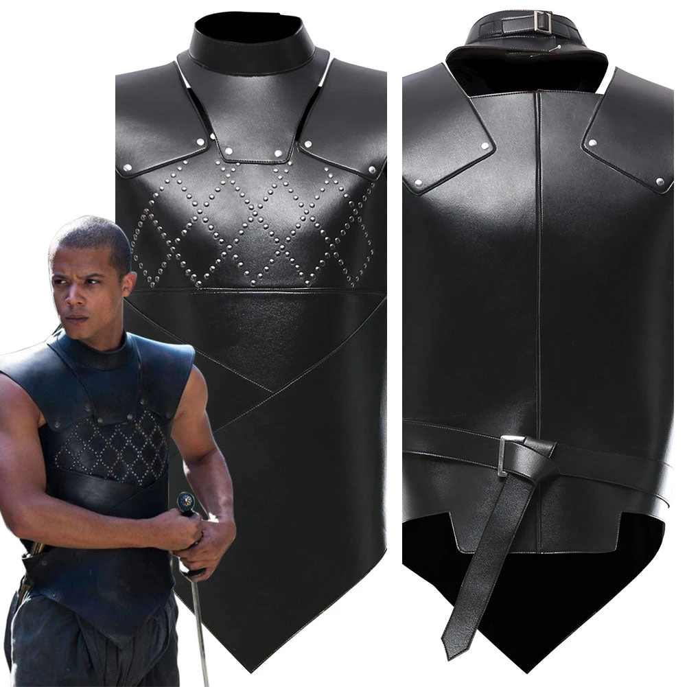 New Cosplaysky Game Of Thrones Gray Worm Vest Suit Cosplay Costume New Arrivals 3 New Cosplaysky Game Of Thrones Gray Worm Vest Suit Cosplay Costume New Arrivals