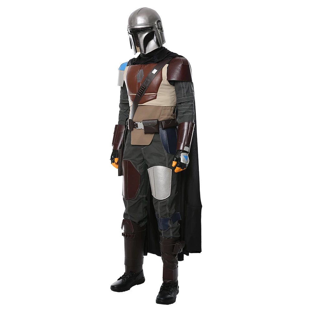 NewCosplay Star Wars Mandalorian Uniform Halloween Carnival Suit Cosplay Costume 5 NewCosplay Star Wars Mandalorian Uniform Halloween Carnival Suit Cosplay Costume