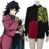 NewCosplay Tomioka Giyuu Demon Slayer: Kimetsu No Yaiba Outfit Cosplay Costume