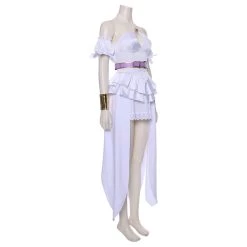 NewCosplay New Arrivals Cautious Hero: The Hero Is Overpowered But Overly Cautious Goddess Lisita Dress Cosplay Costume