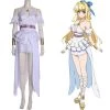 NewCosplay New Arrivals Cautious Hero: The Hero Is Overpowered But Overly Cautious Goddess Lisita Dress Cosplay Costume