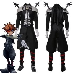 NewCosplay New Arrivals Kingdom Hearts Sora Skin Vampire Halloween Suit Cosplay Costume