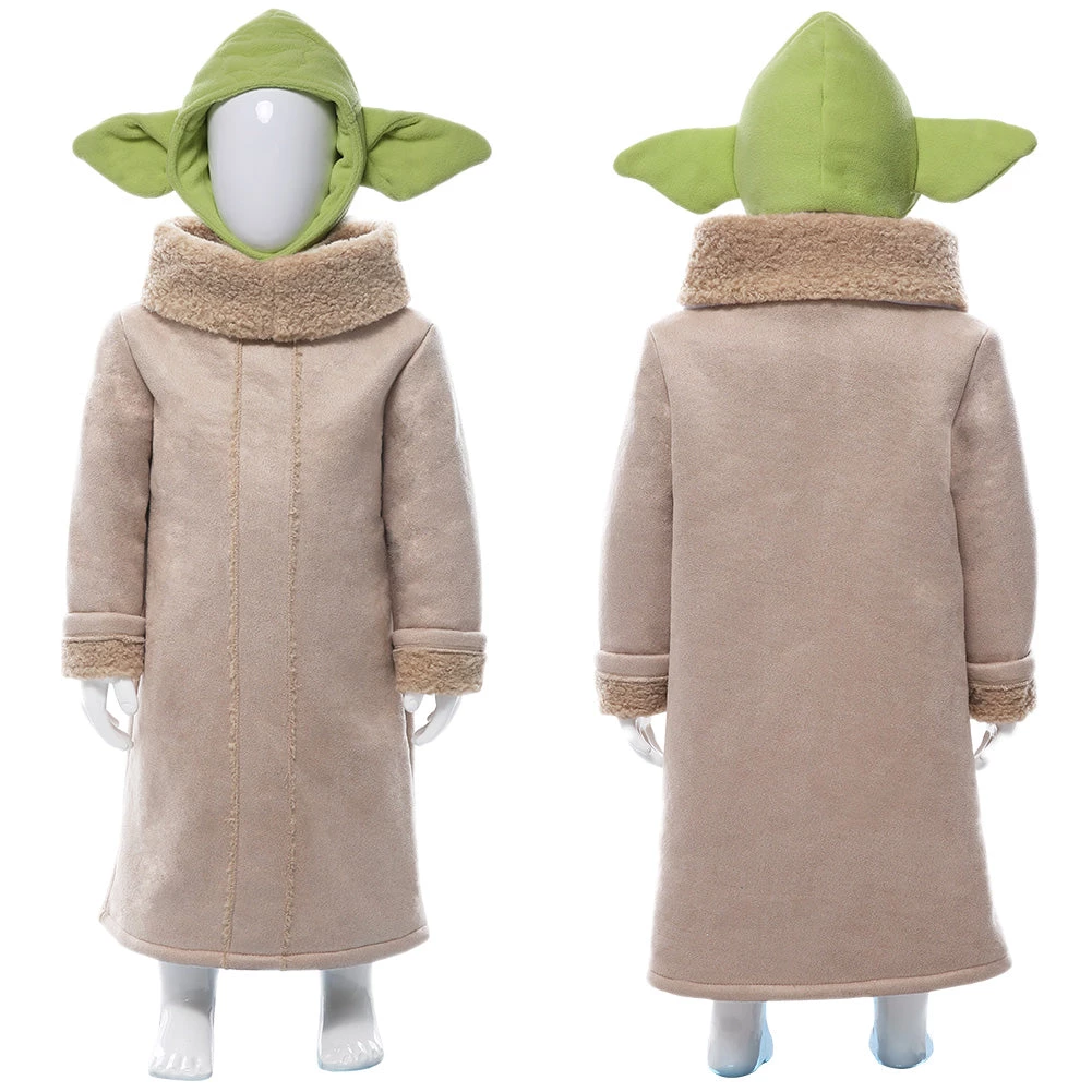 NewCosplay Star Wars The Mandalorian Baby Yoda Suit For Kids Children Cosplay Costume New Arrivals 13 NewCosplay Star Wars The Mandalorian Baby Yoda Suit For Kids Children Cosplay Costume New Arrivals