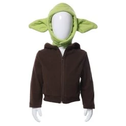 NewCosplay The Mandalorian Yoda Baby Kid‘s Suit Cosplay Costume