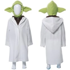 NewCosplay The Mandalorian Yoda Baby Kid‘s Suit Cosplay Costume