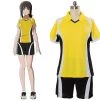 New Cosplaysky Hanebado!! Ayano Hanesaki Nagisa Aragaki Riko Izumi Girls Team Uniform Cosplay Costume