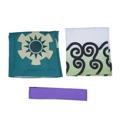 NewCosplay One Piece Roronoa Zoro Kimono Robe Full Suit Outfit Halloween Carnival Costume Cosplay Costume New Arrivals