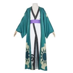 NewCosplay One Piece Roronoa Zoro Kimono Robe Full Suit Outfit Halloween Carnival Costume Cosplay Costume New Arrivals