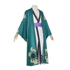 NewCosplay One Piece Roronoa Zoro Kimono Robe Full Suit Outfit Halloween Carnival Costume Cosplay Costume New Arrivals