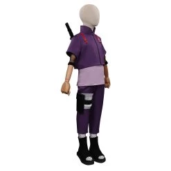 NewCosplay BORUTO -NARUTO Yamanaka Inojin Outfits Kids Children Halloween Carnival Suit Cosplay Costume New Arrivals