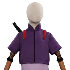 NewCosplay BORUTO -NARUTO Yamanaka Inojin Outfits Kids Children Halloween Carnival Suit Cosplay Costume New Arrivals