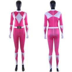 New Cosplaysky Power Rangers Pink Power Ranger Kimberly Hart Outfit Cosplay Costume New Arrivals