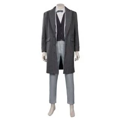 NewCosplay Fantastic Beasts: The Secrets Of Dumbledore Newt Scamander Cosplay Costume Outfits Halloween Carnival Suit