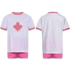 NewCosplay Kids Children Turning Red Mei Sleepwear Outfits Halloween Carnival Suit Cosplay Costume