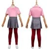 NewCosplay Kids Girls Turning Red Mei Cosplay Costume Uniform Dress Outfits Halloween Carnival Suit 2 NewCosplay Kids Girls Turning Red Mei Cosplay Costume Uniform Dress Outfits Halloween Carnival Suit