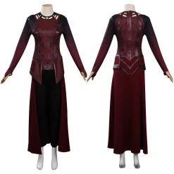 Fandombuy Doctor Strange In The Multiverse Of Madness Scarlet Witch Wanda Cosplay Costume Mask Outfits