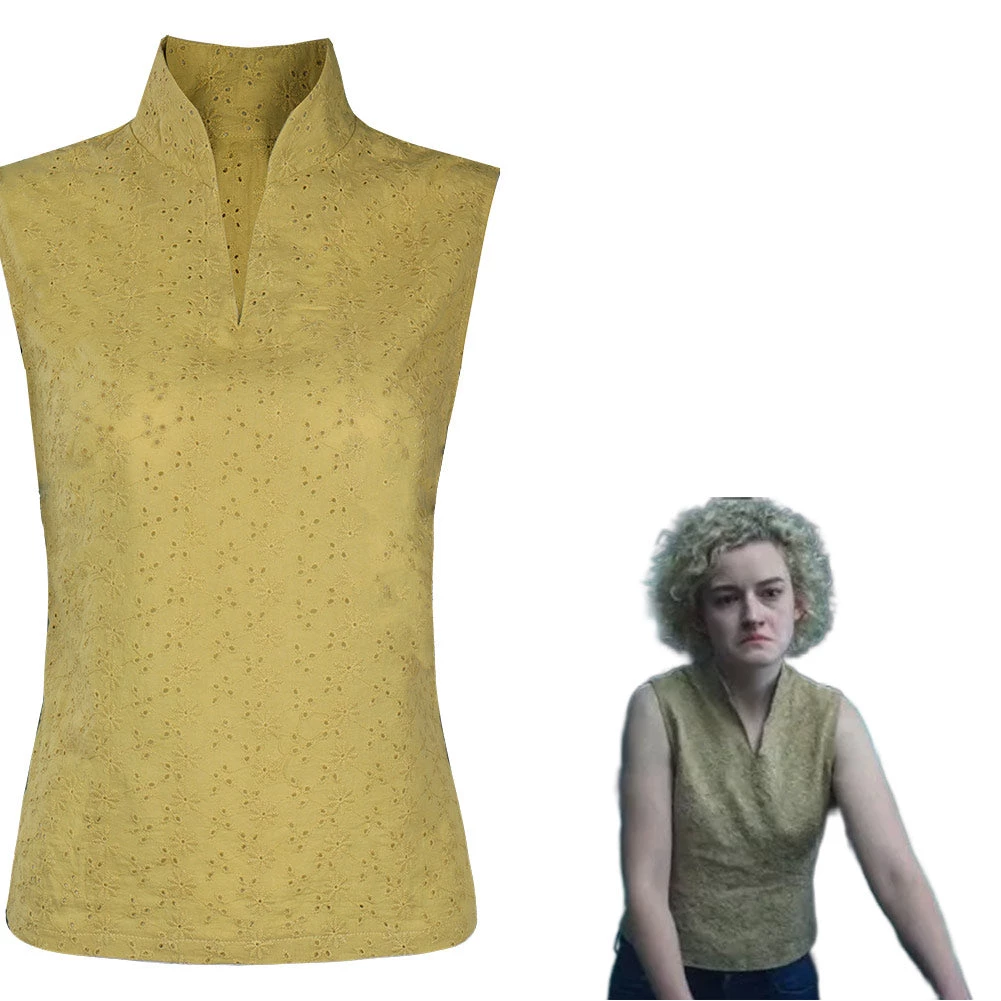 NewCosplay New Arrivals Ozark Season4 Ruth Langmore Cosplay Costume Top Sleeveless Shirt 3 NewCosplay New Arrivals Ozark Season4 Ruth Langmore Cosplay Costume Top Sleeveless Shirt