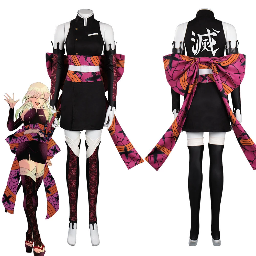 NewCosplay Demon Slayer Kimetsu No Yaiba Daki Cosplay Costume Kimono Outfits New Arrivals 3 NewCosplay Demon Slayer Kimetsu No Yaiba Daki Cosplay Costume Kimono Outfits New Arrivals