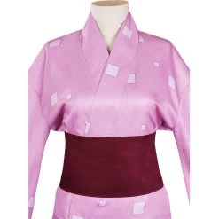 NewCosplay Demon Slayer Daki Cosplay Costume Kimono Outfits Halloween Carnival Suit