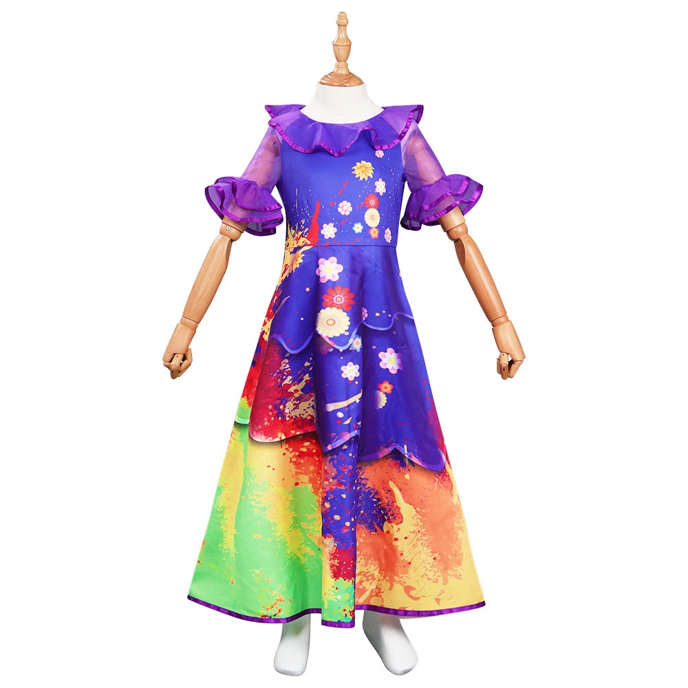 NewCosplay New Arrivals Kids Girls Encanto Isabela Cosplay Costume Dress Outfits Halloween Carnival Suit 4 NewCosplay New Arrivals Kids Girls Encanto Isabela Cosplay Costume Dress Outfits Halloween Carnival Suit